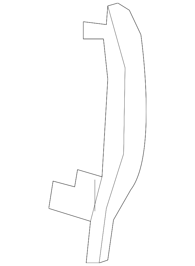 87665-KC10A Деталь ESCUTCHEON, LEFT