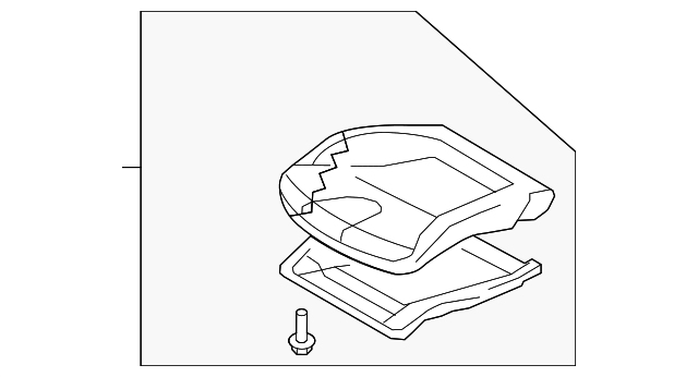 87350-KC32A Деталь CUSHION ASSY, LEFT
