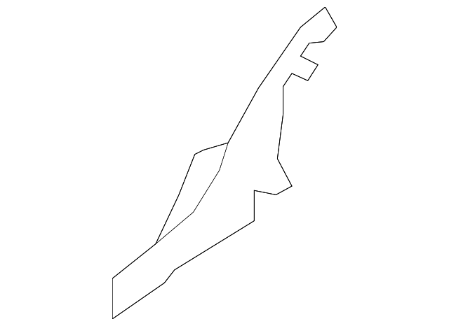 87374-JF00A Деталь SEAT TRIM, LEFT