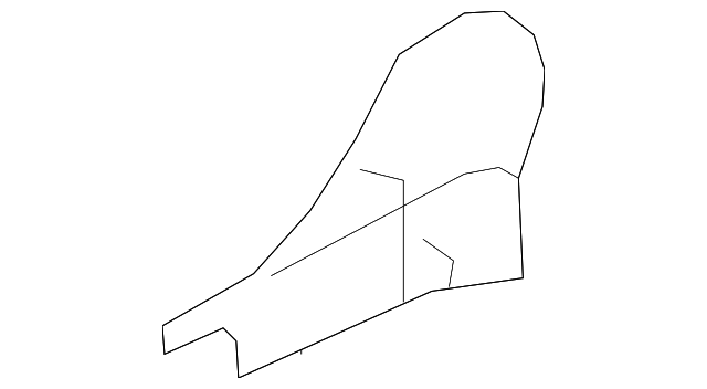 87381-JF00A Деталь SIDE COVER, LEFT