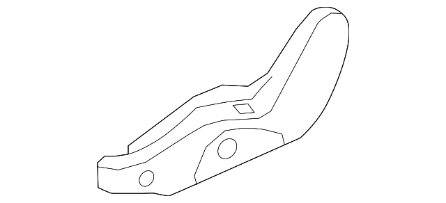 87389-KC32A Деталь OUTER COVER, LEFT