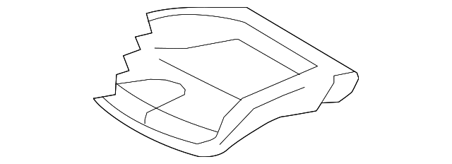 87370-JF12B Деталь CUSHION COVER, LEFT