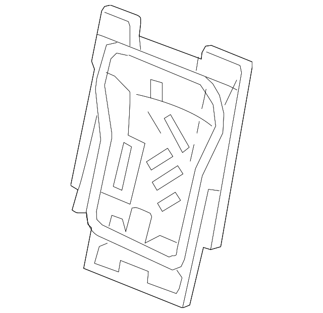 82126-SZA-A02 Деталь FRAME, R. RR. SEAT-BACK