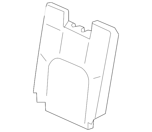 82122-SZA-A02 Деталь PAD, R. RR. SEAT-BACK