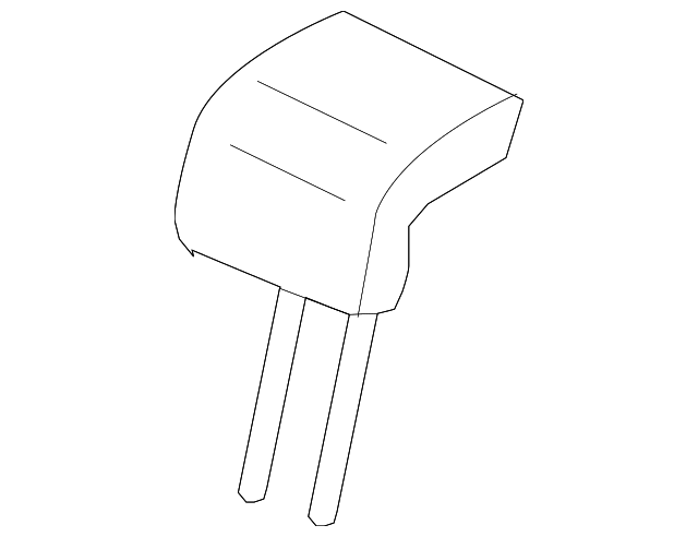 82140-SZA-A42ZC Деталь HEADREST ASSY., RR. *NH686L* (WARM GRAY)
