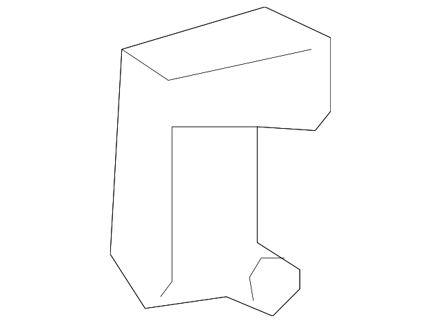 82229-SZA-A01ZB Деталь COVER A, R. RR. SEAT BRACKET *NH167L* (G