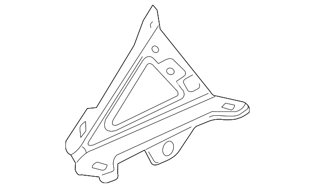 68246358AA Деталь FENDER MTG BKT, RIGHT