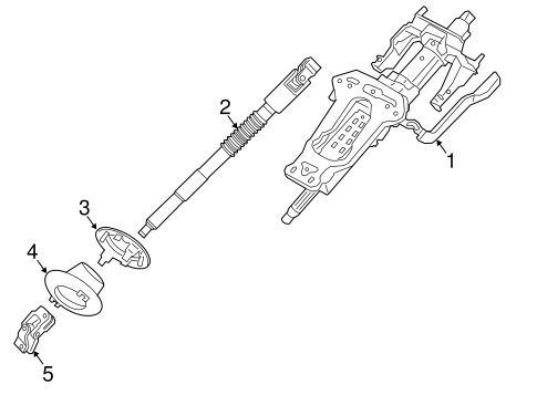 i3 STEERING COLUMN ASSEMBLY