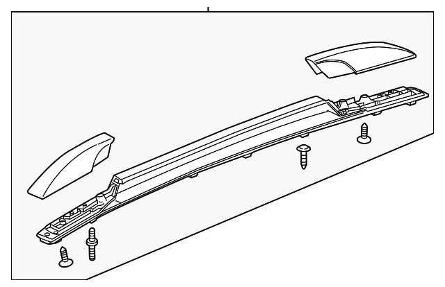 95415756 SIDE RAIL, LEFT