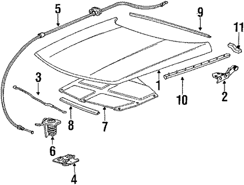 Colt HOOD & COMPONENTS