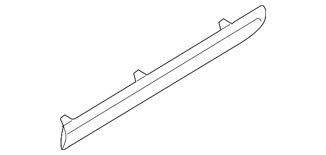 8P4-853-963-B-GRU Деталь BODY SIDE MLDG, LEFT