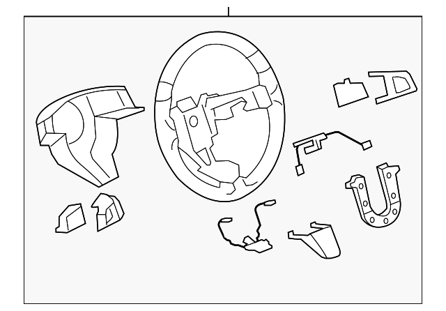 20791818 STEERING WHEEL