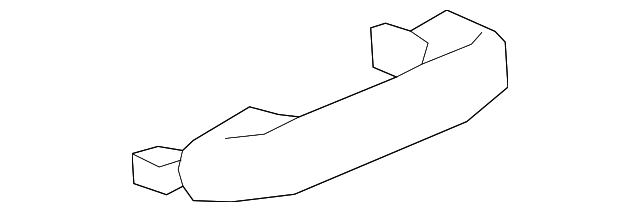 13585374 HANDLE, OUTSIDE, LEFT