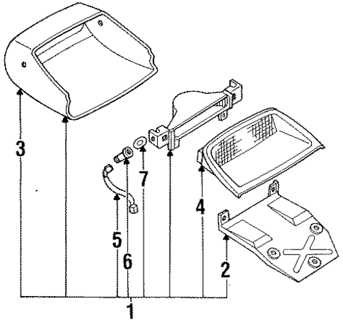 Escort HIGH MOUNT LAMPS