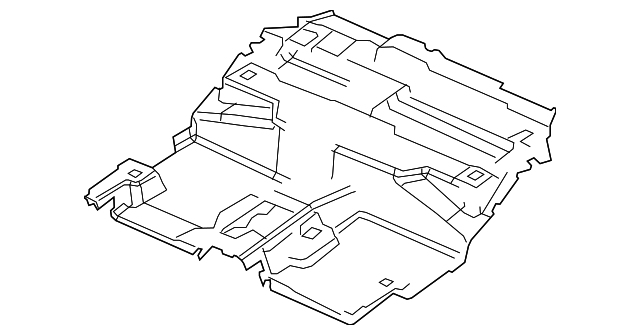 1UB85LU5AB Деталь REAR CARPET