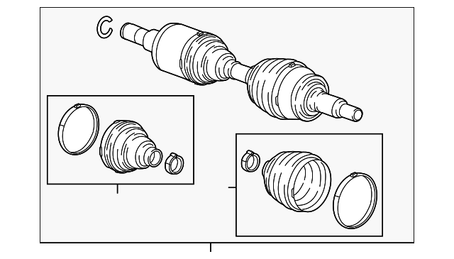 23241961 Деталь AXLE ASSY, RIGHT