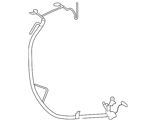 6L3Z-14300-CA Деталь BATTERY CABLE