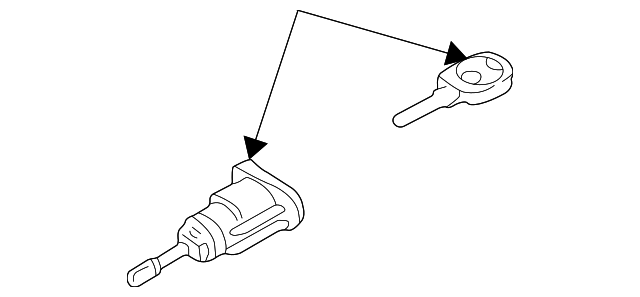107-837-167-JG Деталь CYL & KEYS, LEFT