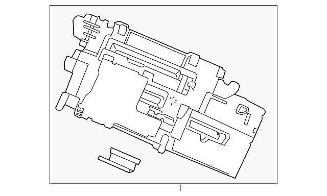 39542-TZ5-A34 Деталь BLACK-BOX ASSY. (ALPINE)