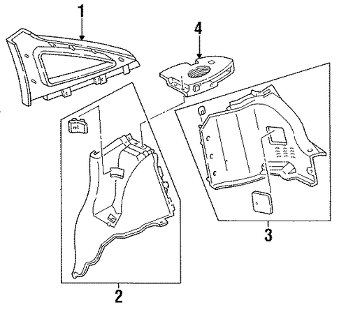 Aspire INTERIOR TRIM - QUARTER PANELS 2