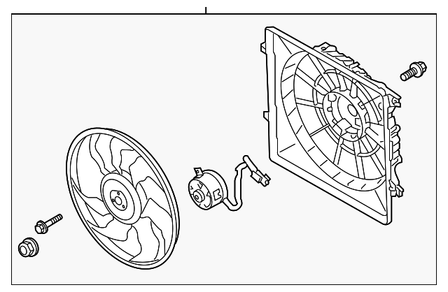 25380-C6000 Деталь FAN ASSY