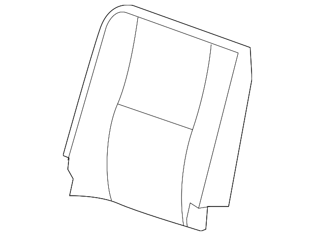20758103 Деталь SEAT BACK COVER