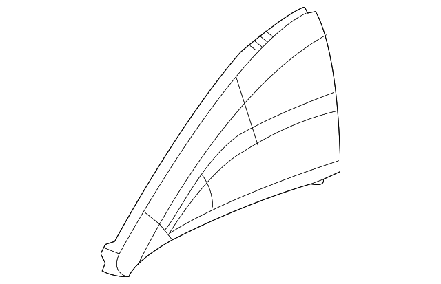 68008513AA Деталь FRONT PANEL, LEFT