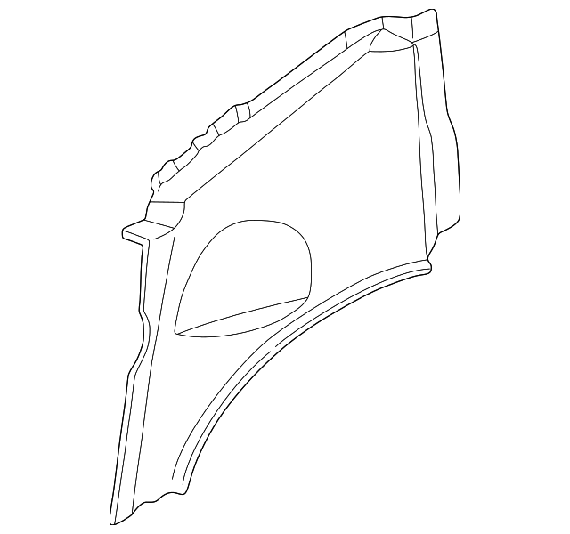 15968959 Деталь INNER PANEL, LEFT