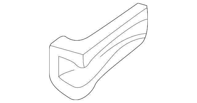 62230-0W000 Деталь STAY SLIDER, RIGHT