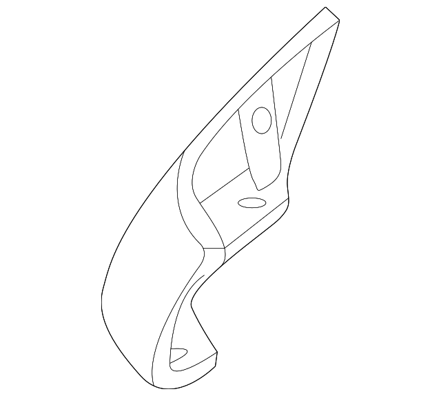 F2024-0W027 Деталь EXTENSION, RIGHT