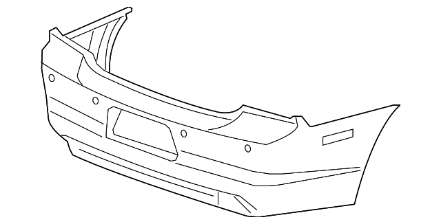 68156138AC Деталь BUMPER COVER