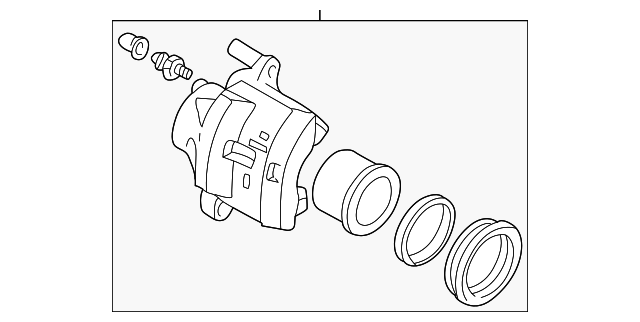GJ6E-33-71XC CALIPER, LEFT