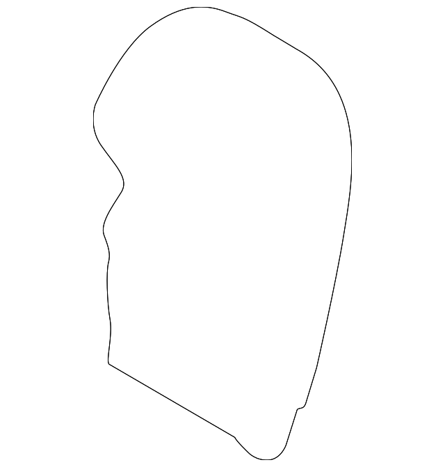 6901B727HB Деталь SEAT BACK COVER