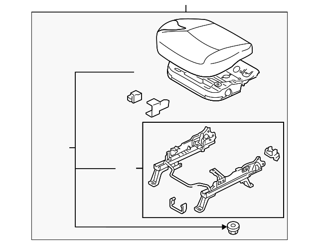 6911B191HD Деталь CUSHION ASSY