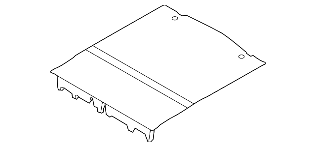 GHK3-68-81X Деталь TRUNK MAT