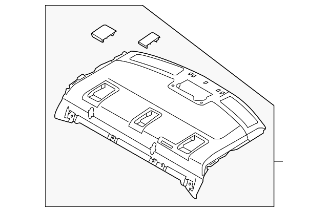 GJL1-68-3A0G-02 Деталь PKG TRAY TRIM
