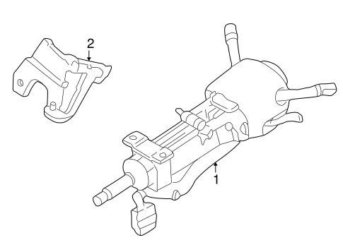 LeSabre STEERING COLUMN ASSEMBLY