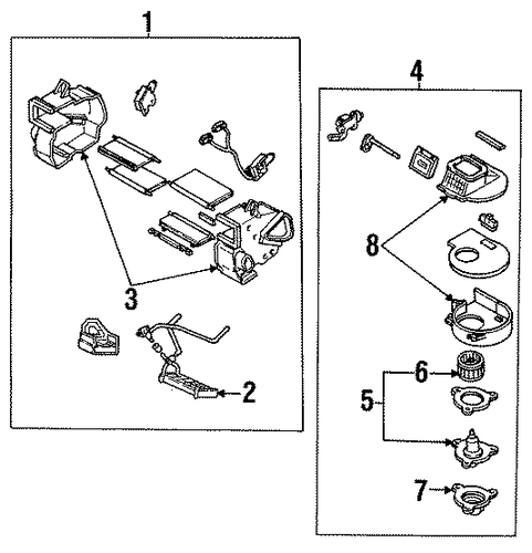 RX-7 BLOWER MOTOR & FAN