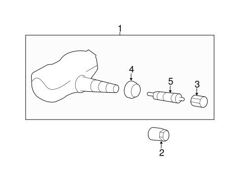 FR-S TIRE PRESSURE MONITOR COMPONENTS