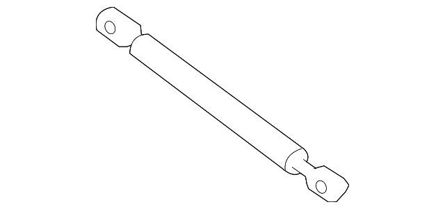 5925A026 STRUT CYLINDER, LEFT
