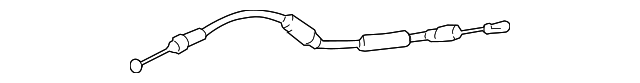 69770-AC020 LOCK CABLE, RIGHT
