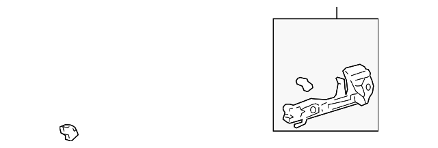 69203-AC020 HANDLE BASE, RIGHT