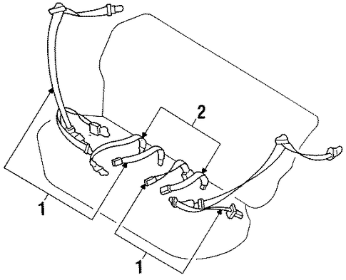 Loyale REAR SEAT BELTS