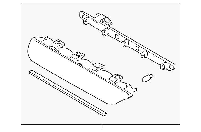 92700-3W000 Деталь HIGH MOUNT LAMP