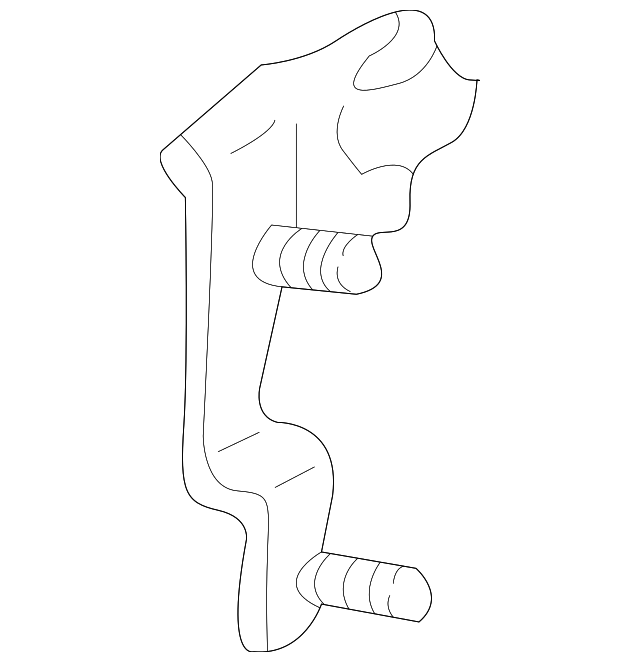 XL1Z5C189AA Деталь HEIGHT SENSOR BRACKET