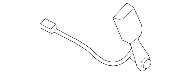 7000D664XA Деталь BUCKLE END, LEFT