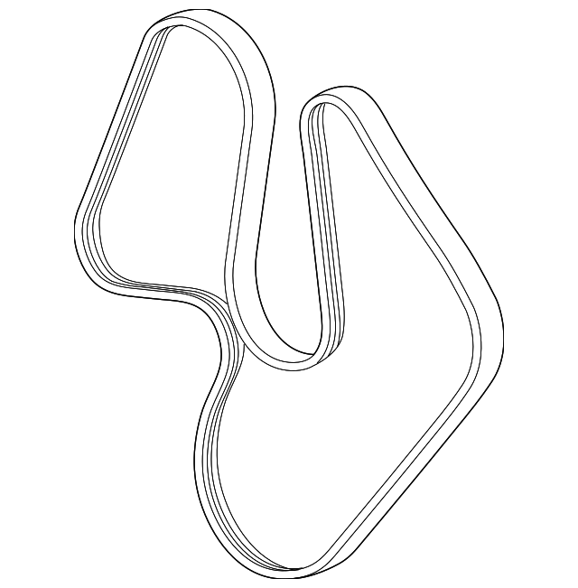 5184646AC Деталь SERPENTINE BELT