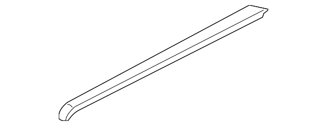 2C3Z-99291A41-AAA Деталь UPPER MOLDING, LEFT