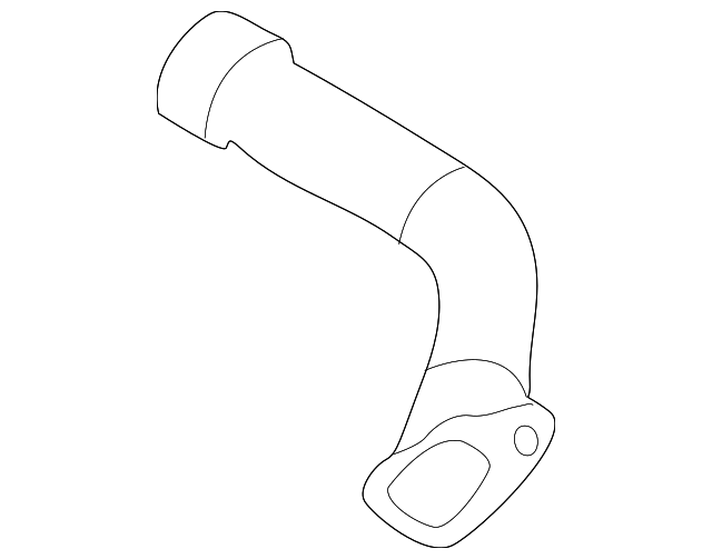 66100SA110 Деталь DEFROSTER DUCT, RIGHT