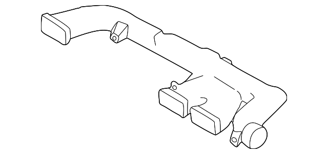 66100SA010 Деталь VENT DUCT, LEFT